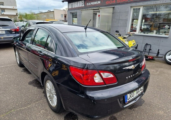 Chrysler Sebring cena 15490 przebieg: 143936, rok produkcji 2008 z Dąbrowa Górnicza małe 379